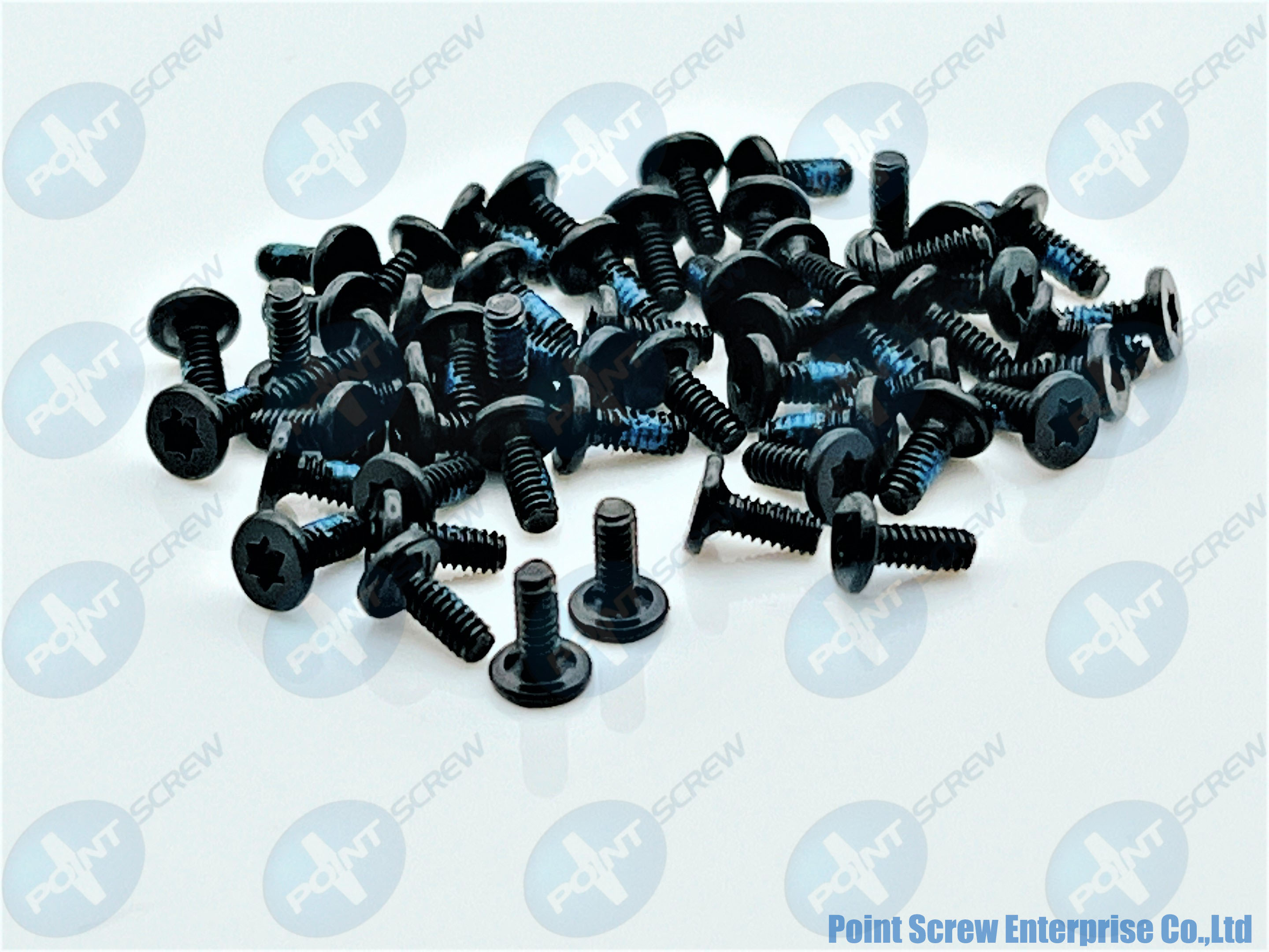 Nylok Pancake Head Electronic Screw